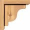 Ekena Millwork Newport Smooth Corbel w/Backplate, Western Red Cedar, 7 1/2"W x 8"D x 8"H COR08X08X08NEW01SWR - alternate 2